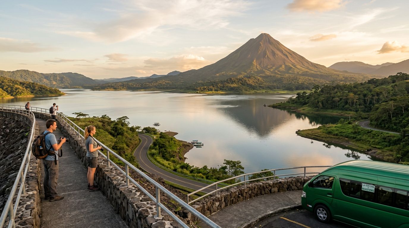 Lake Arenal Dam Viewpoint