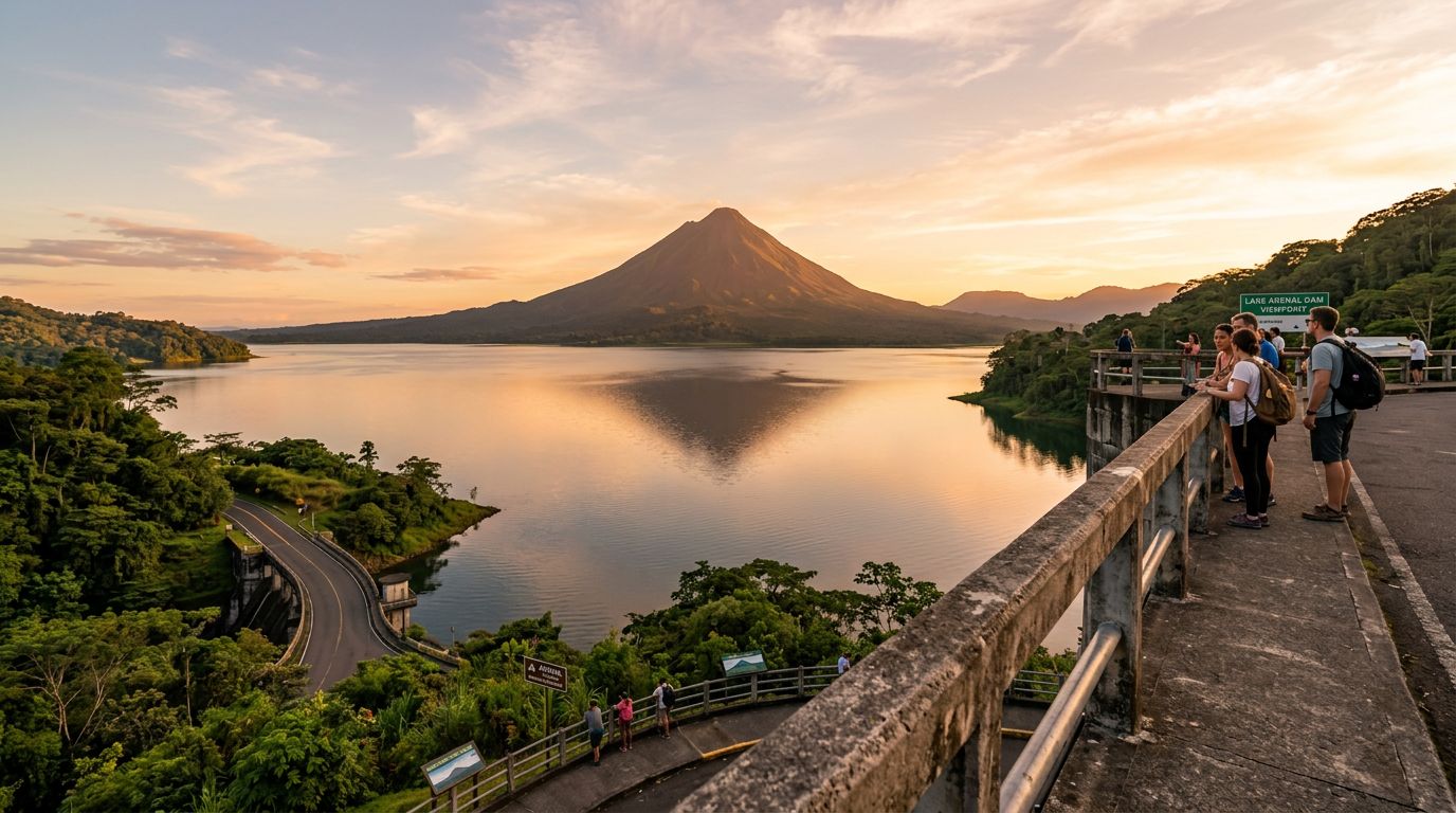 Lake Arenal Dam Viewpoint
