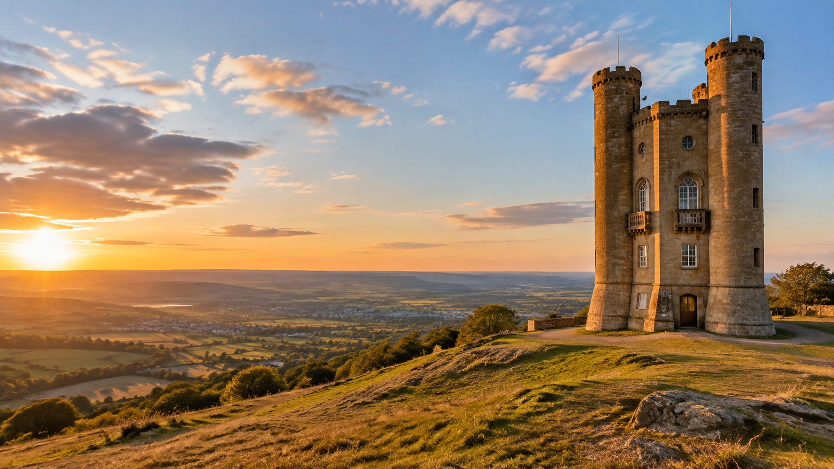 Broadway Tower Viewpoint