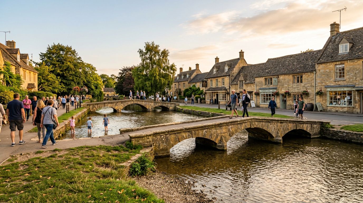 Bourton-on-the-Water River Windrush