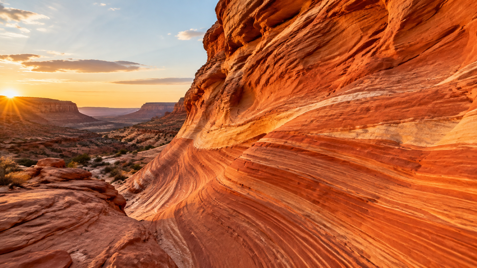 Navajo Sandstone Walls