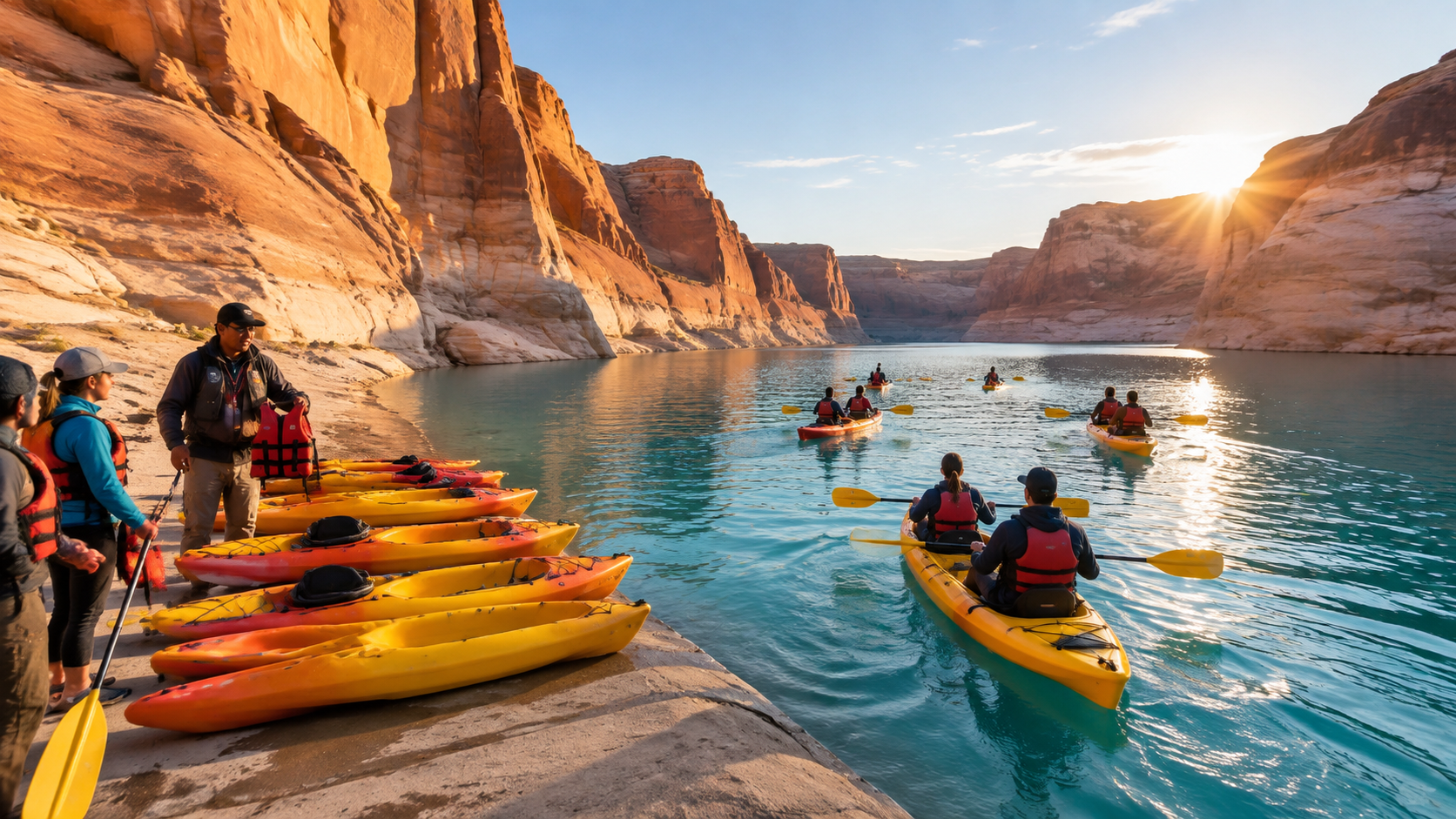 Antelope Canyon Kayak and Hike Tour