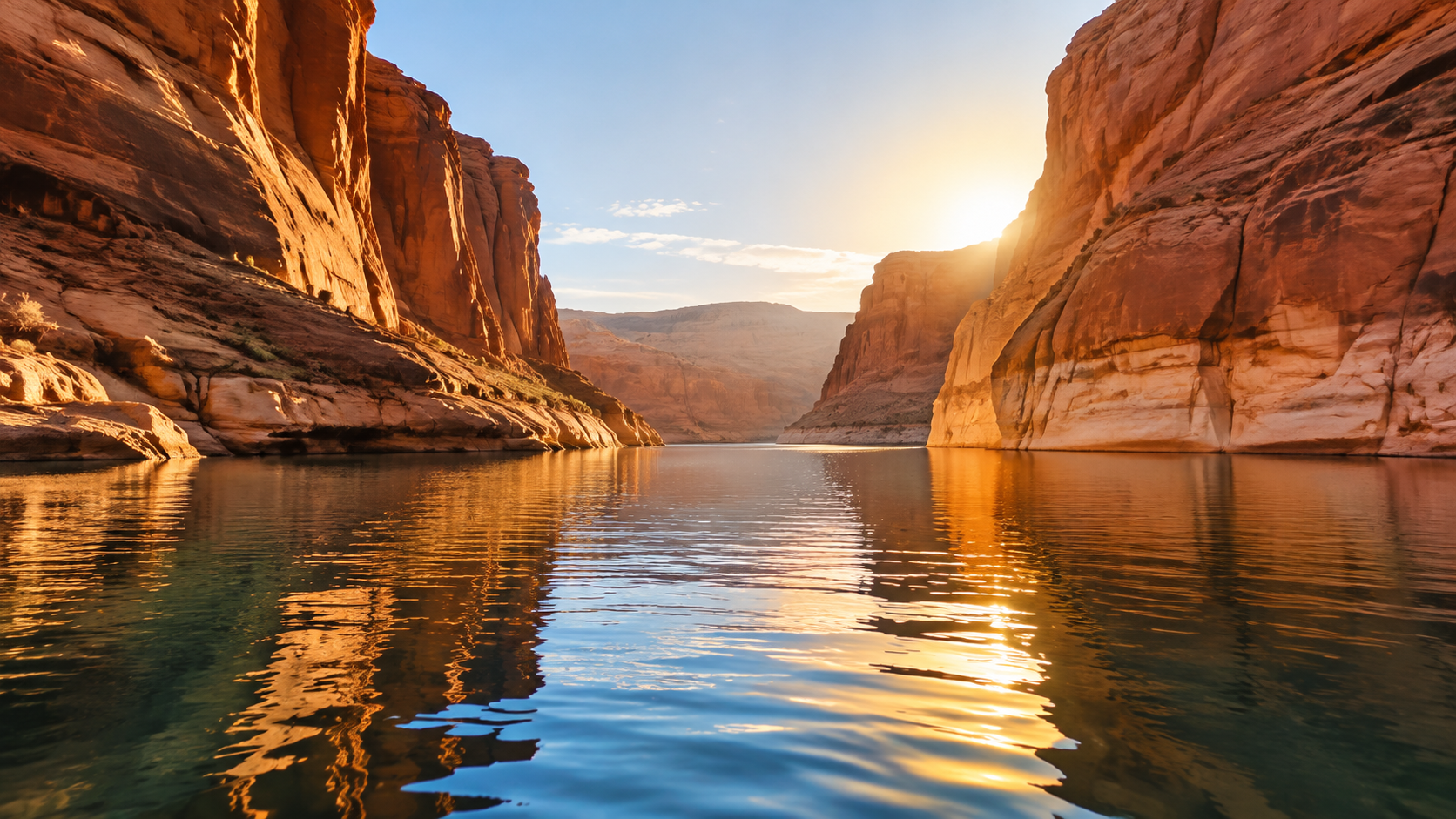 Reflection Canyon View