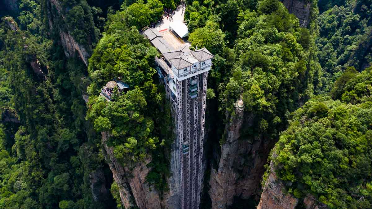 Bailong Elevator Observation Deck
