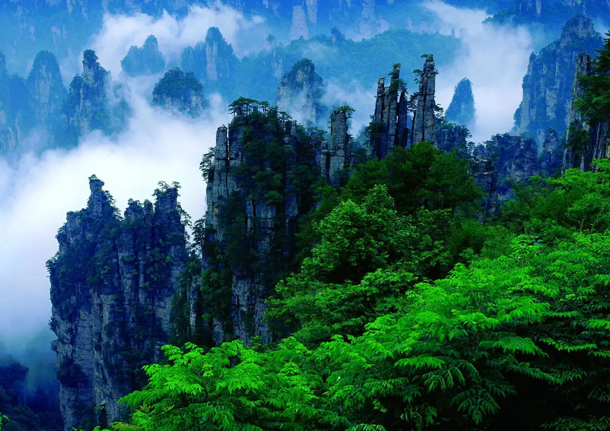 Tianzi Mountain Pavilion