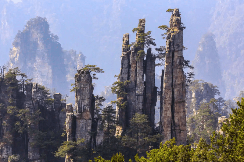 Tianzi Mountain Pavilion
