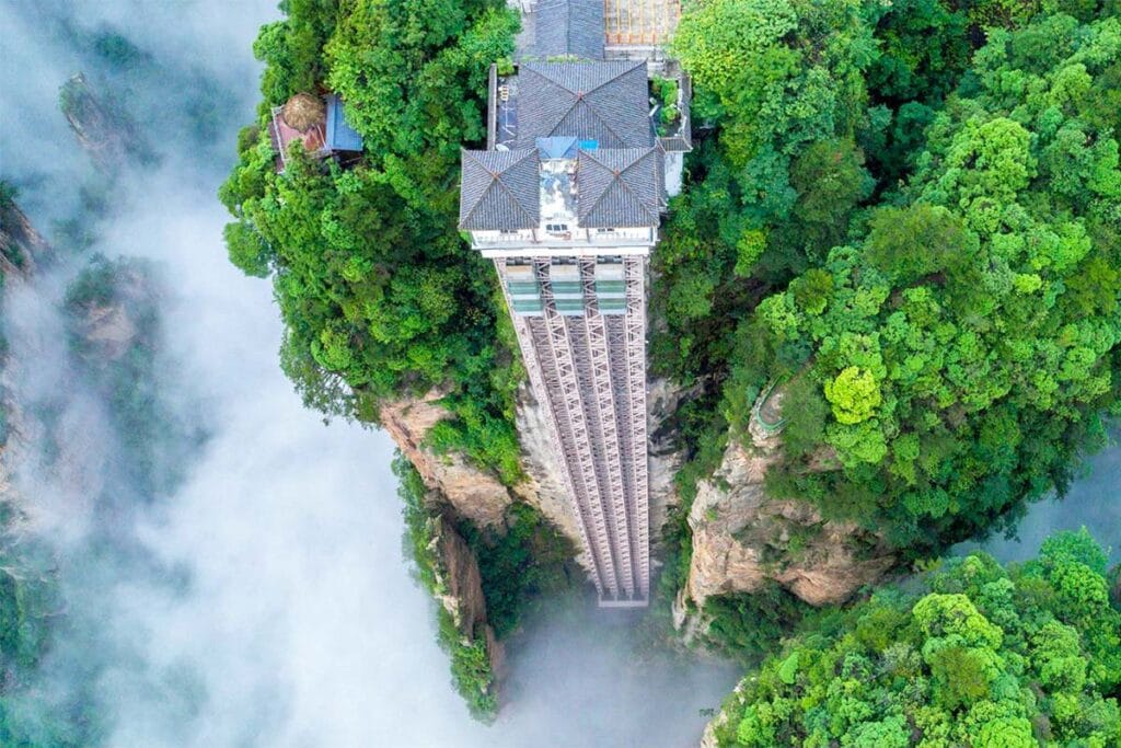 Bailong Elevator Observation Deck