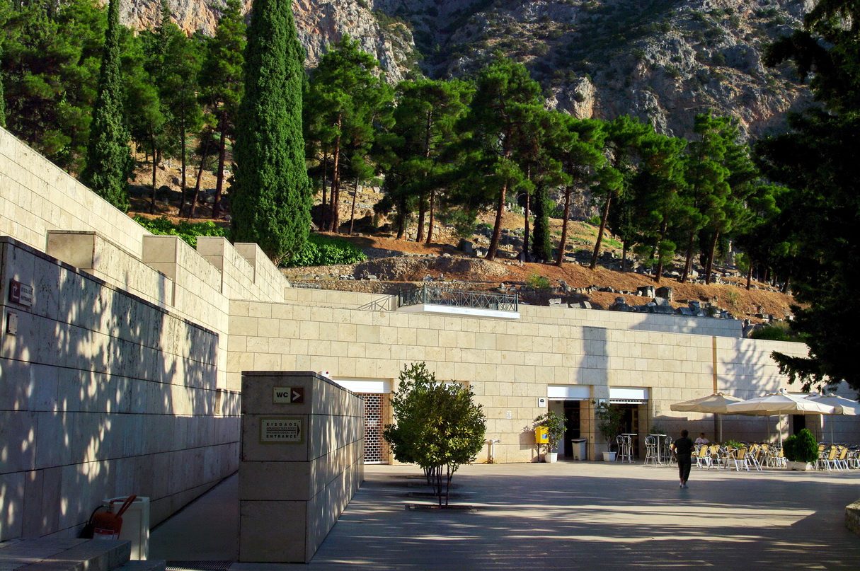 Delphi Archaeological Museum Balcony