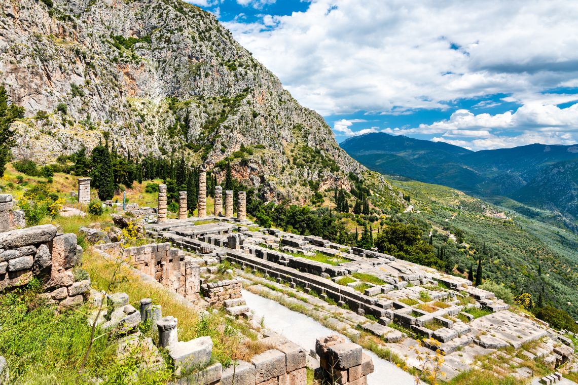 Delphi Museum Terrace