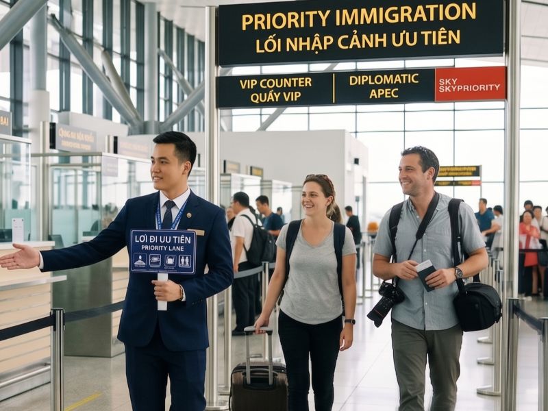 Immigration Fast Track Lane