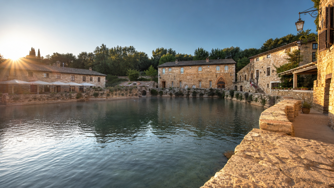 Bagno Vignoni Thermal Pool