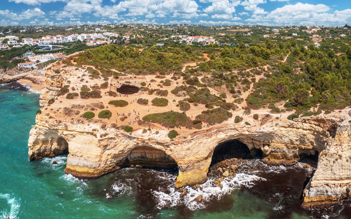 Kayak Tour Algarve Caves at Benagil