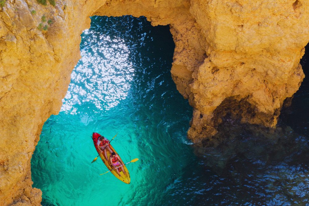 Kayak Tour Algarve Caves