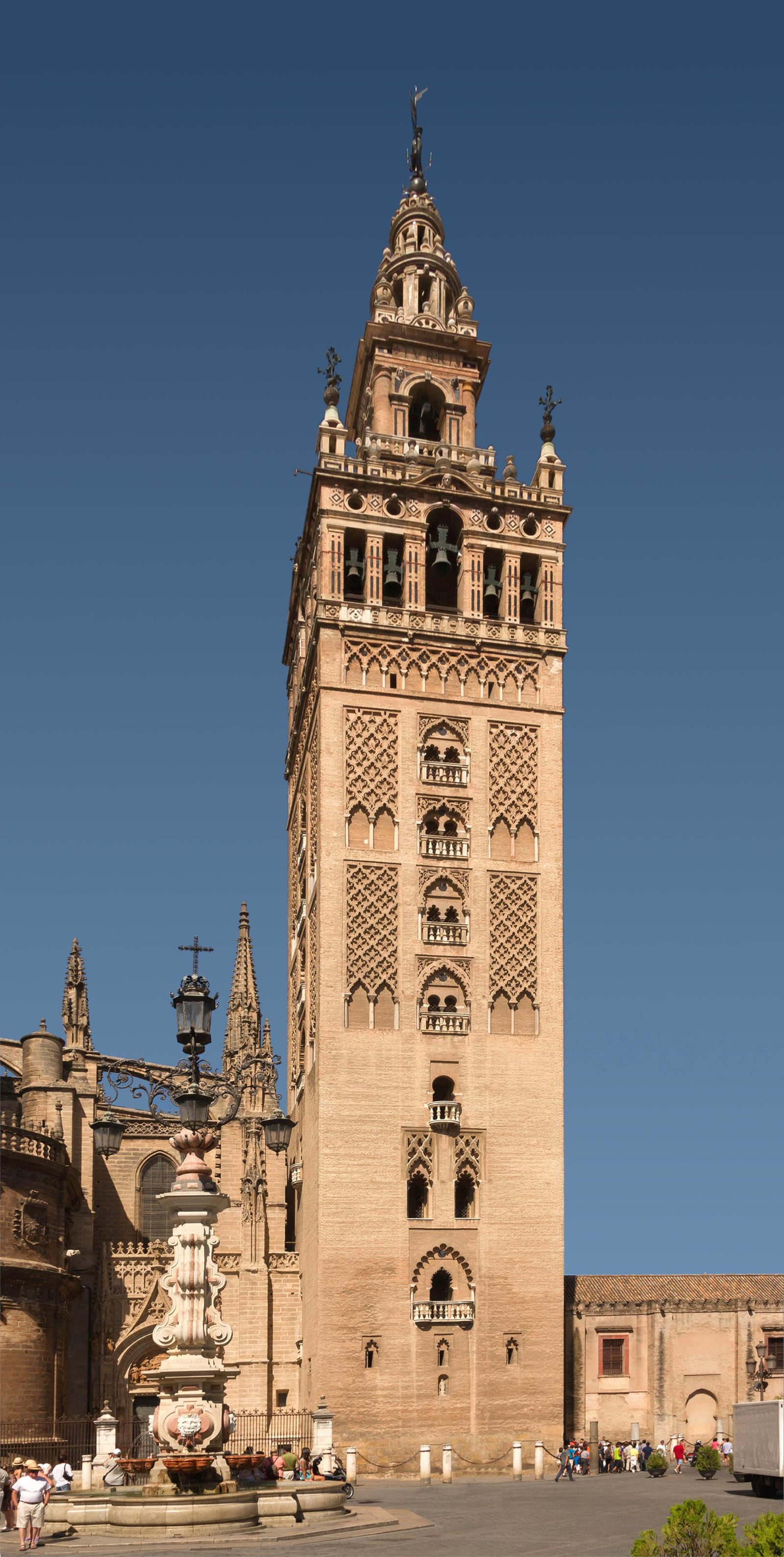 Seville Cathedral Tower Steps