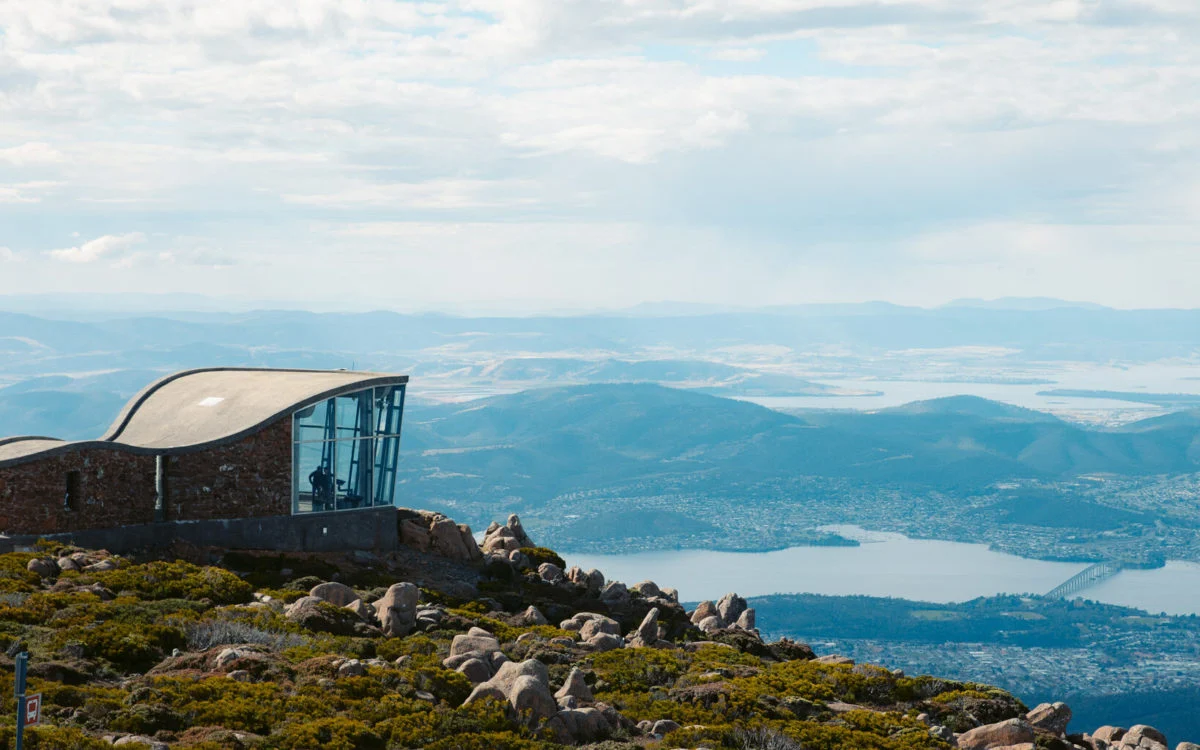 Hobart and Mount Wellington