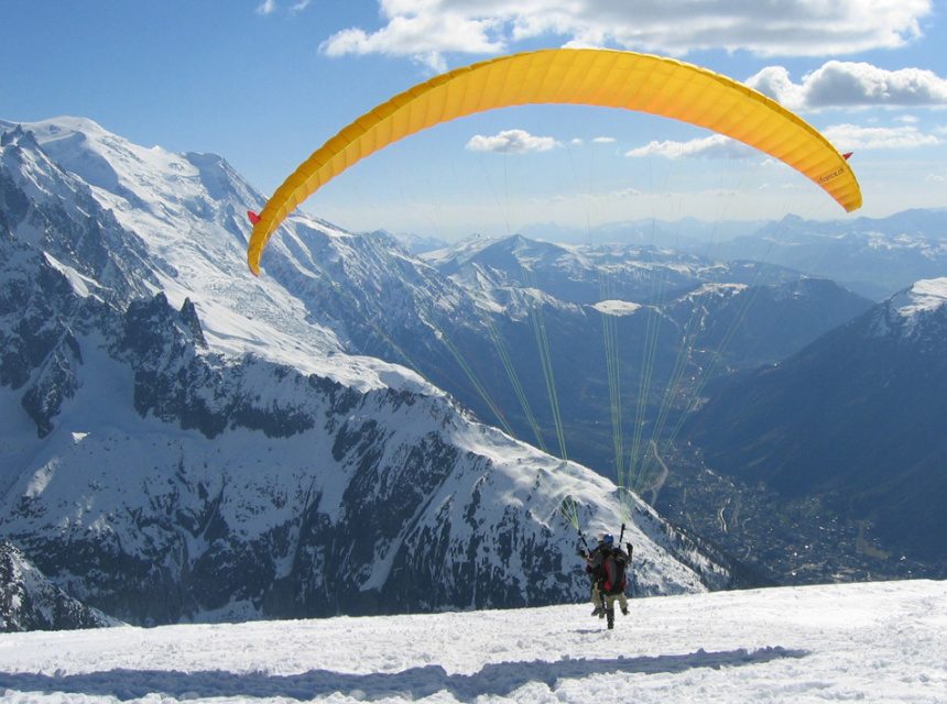 Paragliding Chamonix Brevent