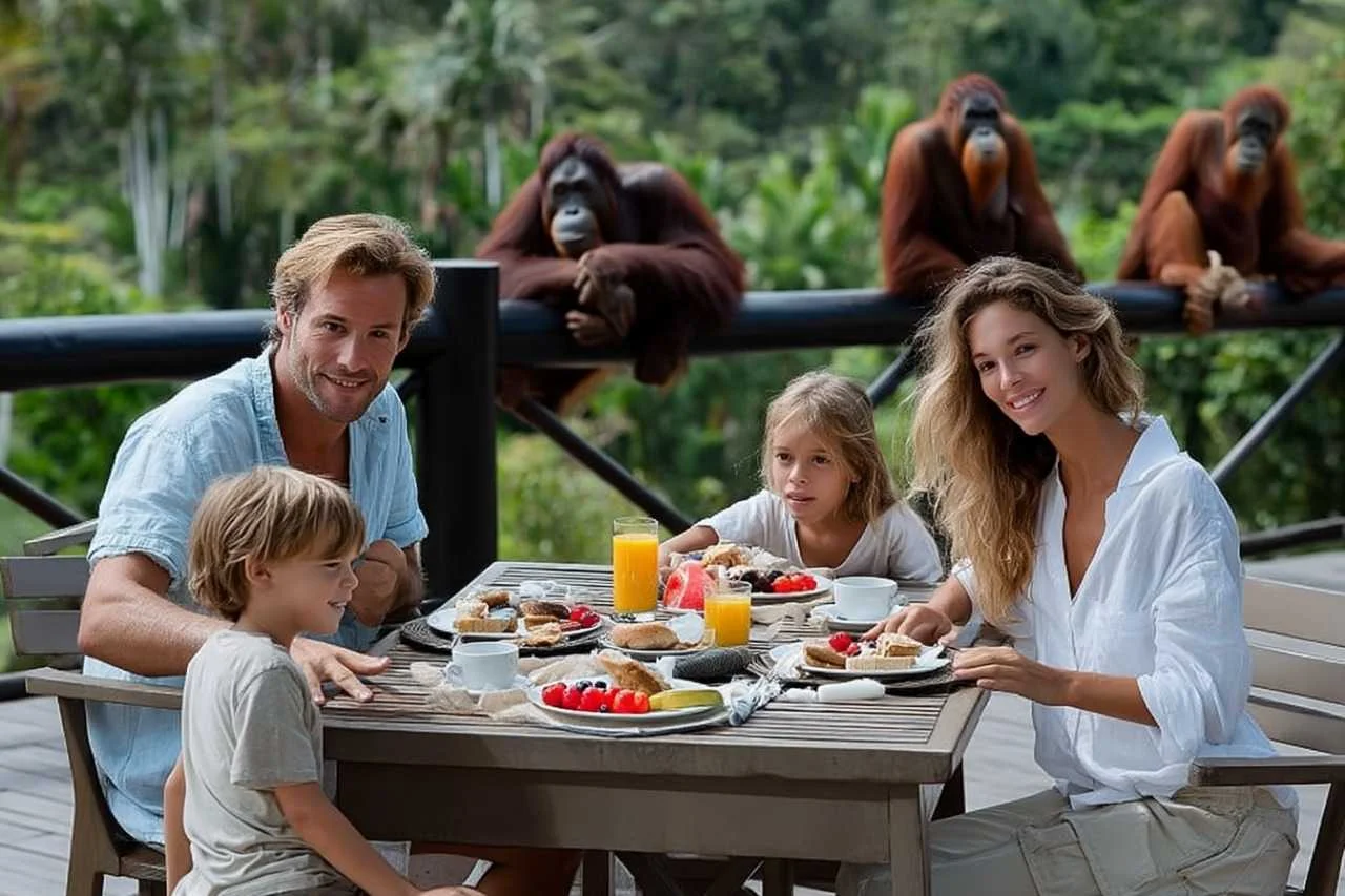 Your experience at Breakfast With Orangutans Bali