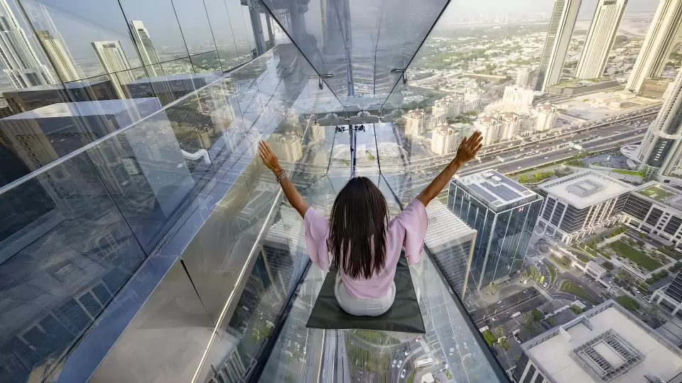 Glass Slide Dubai Weight Limit