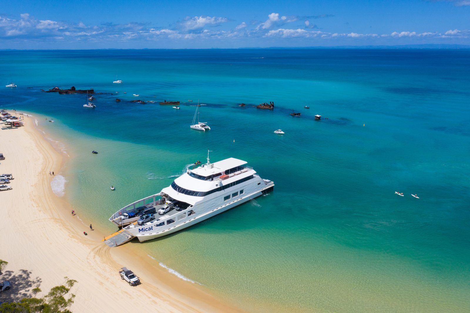 Moreton Island Ferry From Brisbane