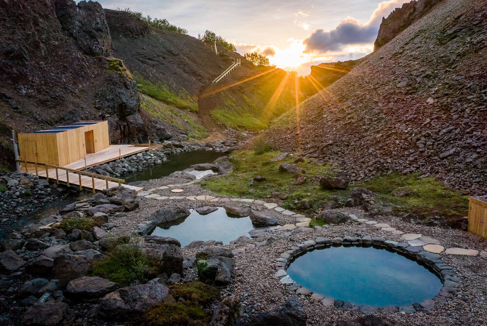 Husafell Canyon Baths