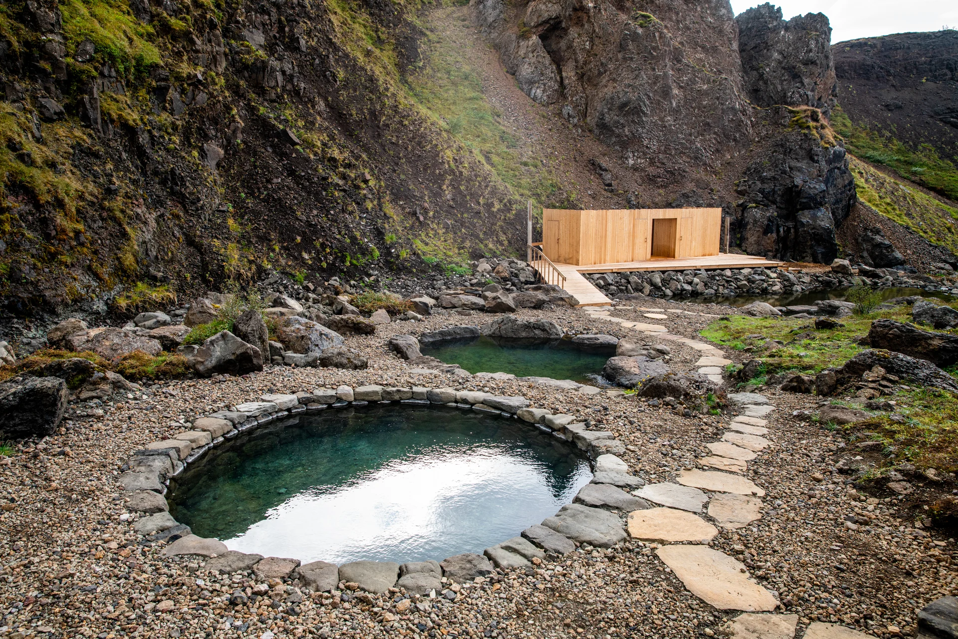 Husafell Canyon Baths in Iceland's Silver Circle