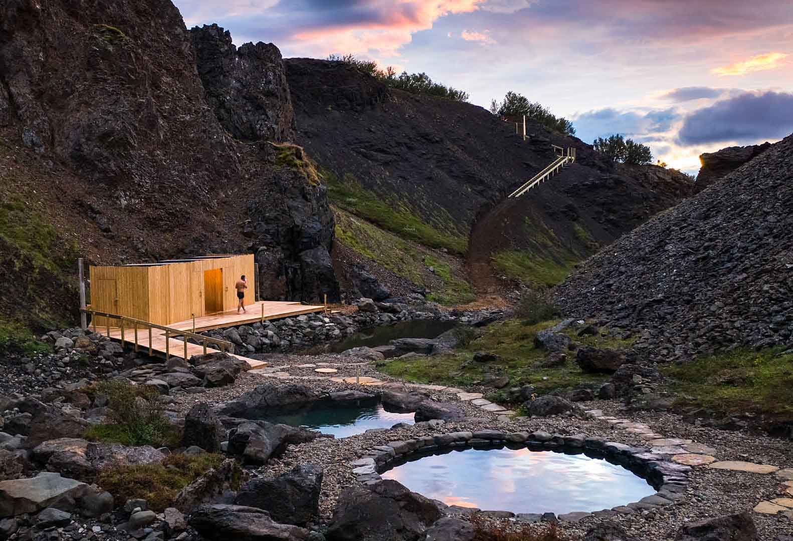 Your experience at Husafell Canyon Baths