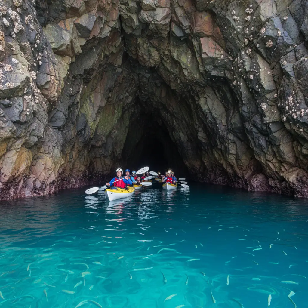 Hidden Sea Caves