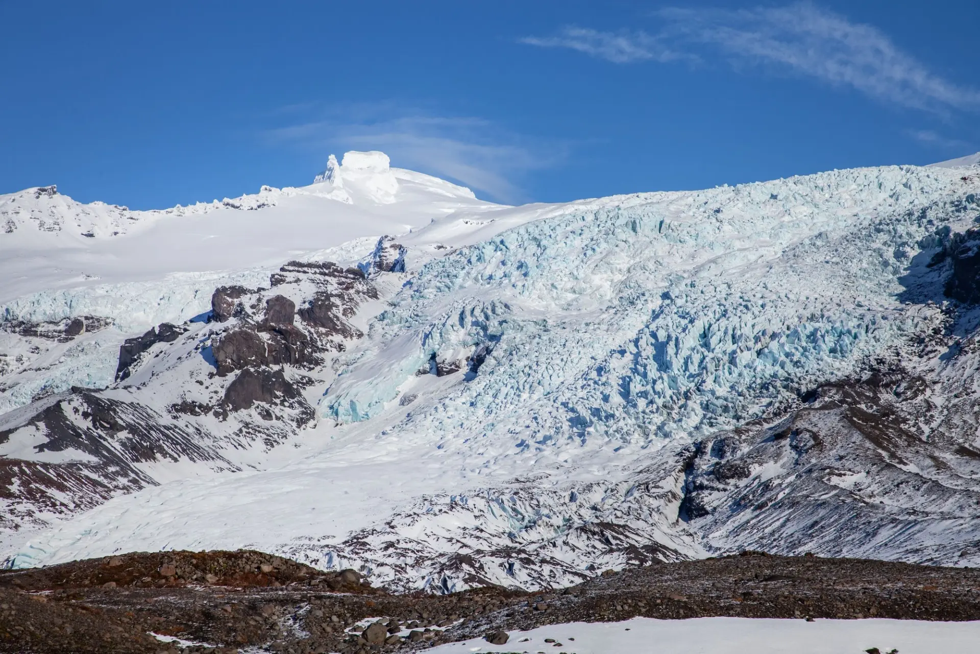 Falljökull Glacier Tongue