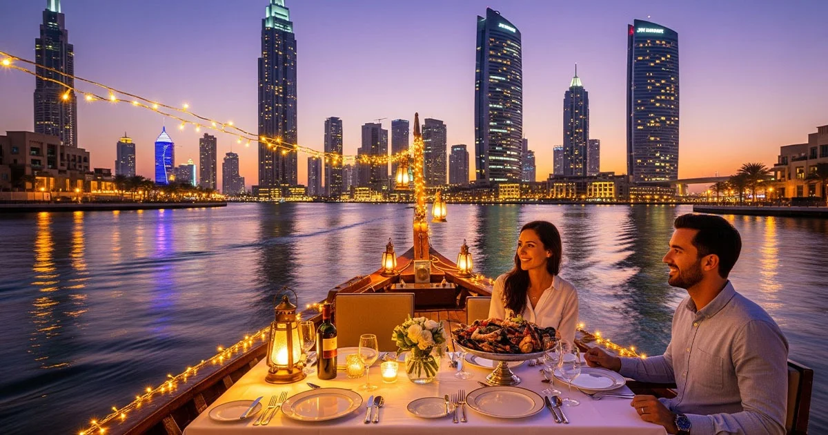 Dubai Canal Dinner Cruise