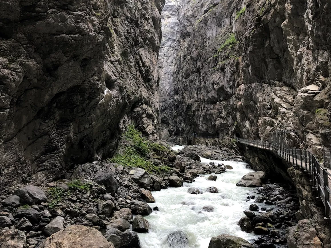 Gletscherschlucht