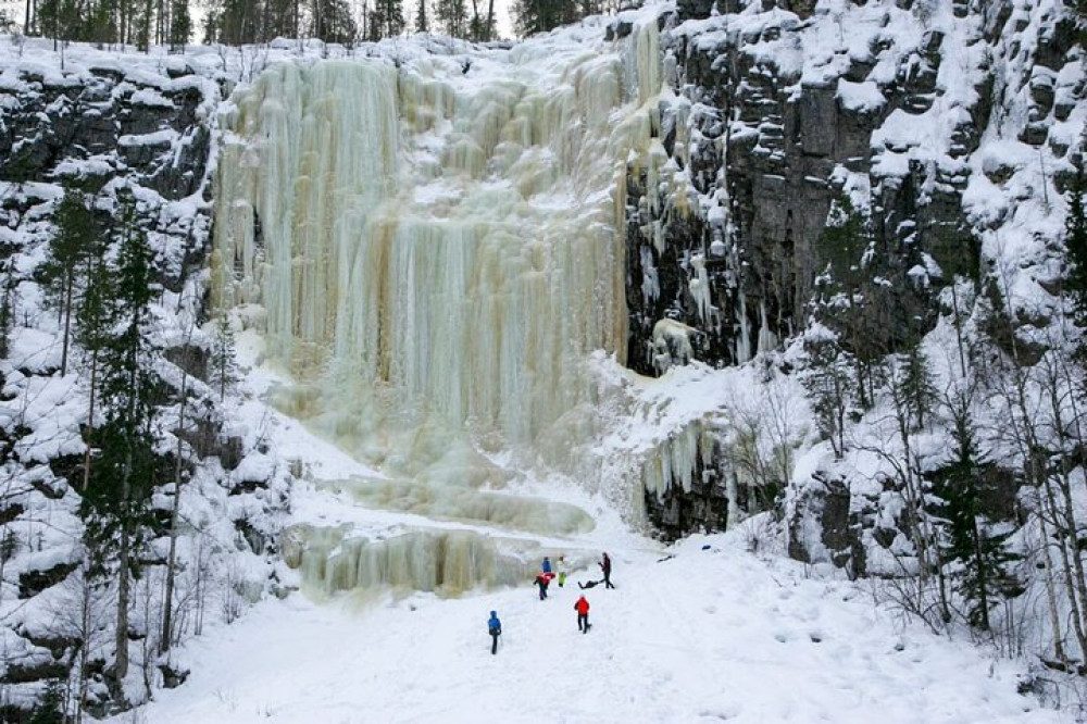 Your experience at Korouoma Canyon Frozen Waterfalls