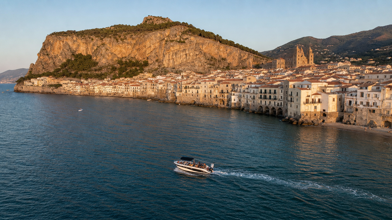 Cefalu Boat Tour Along Sicily's North Coast