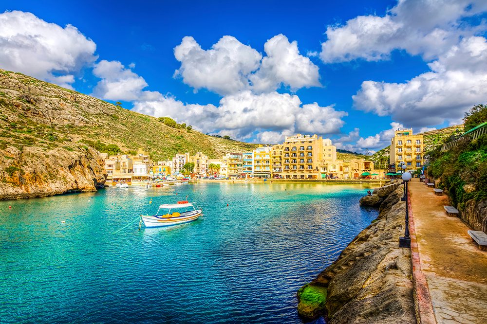 Xlendi Bay