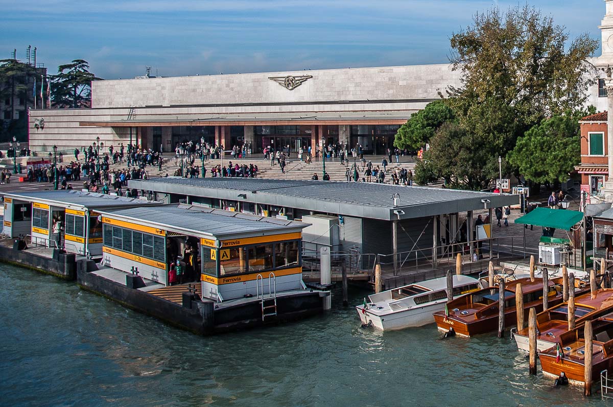 Arrival in Venice