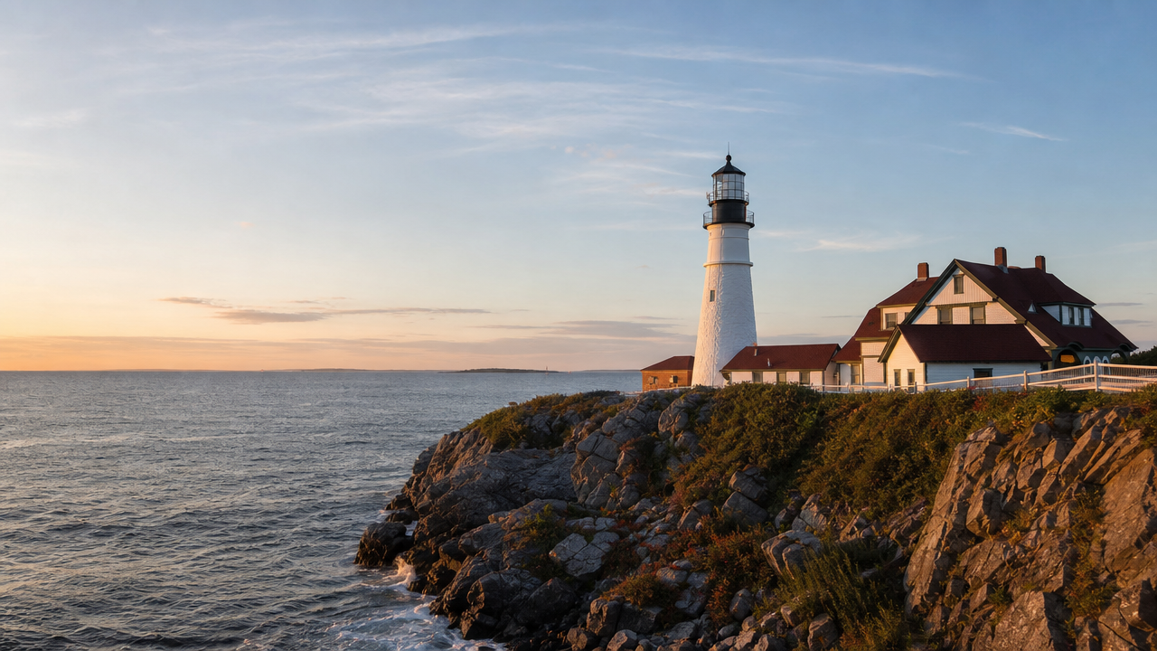 Portland Lighthouse Cruise Across Casco Bay