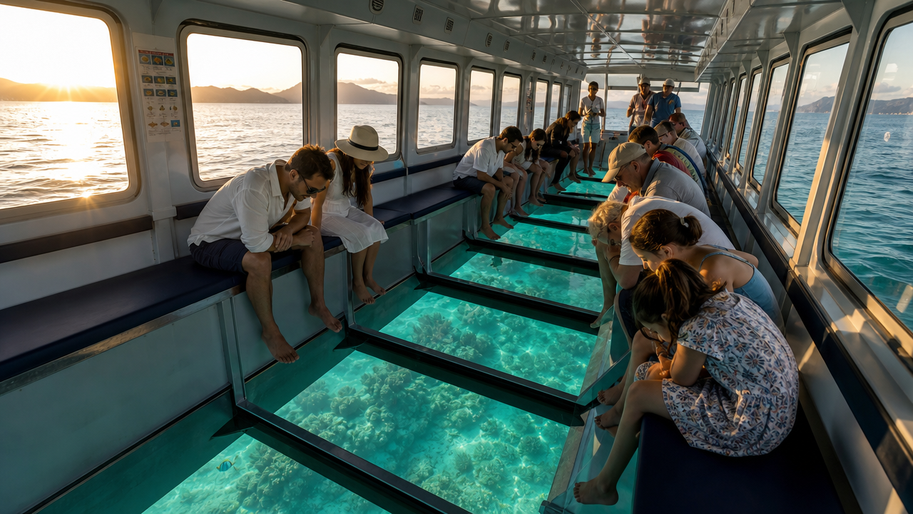 Glass-Bottom Viewing