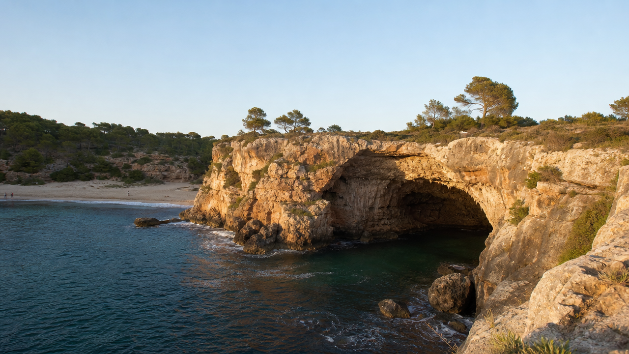 Sea Caving Mallorca at Cova des Coloms