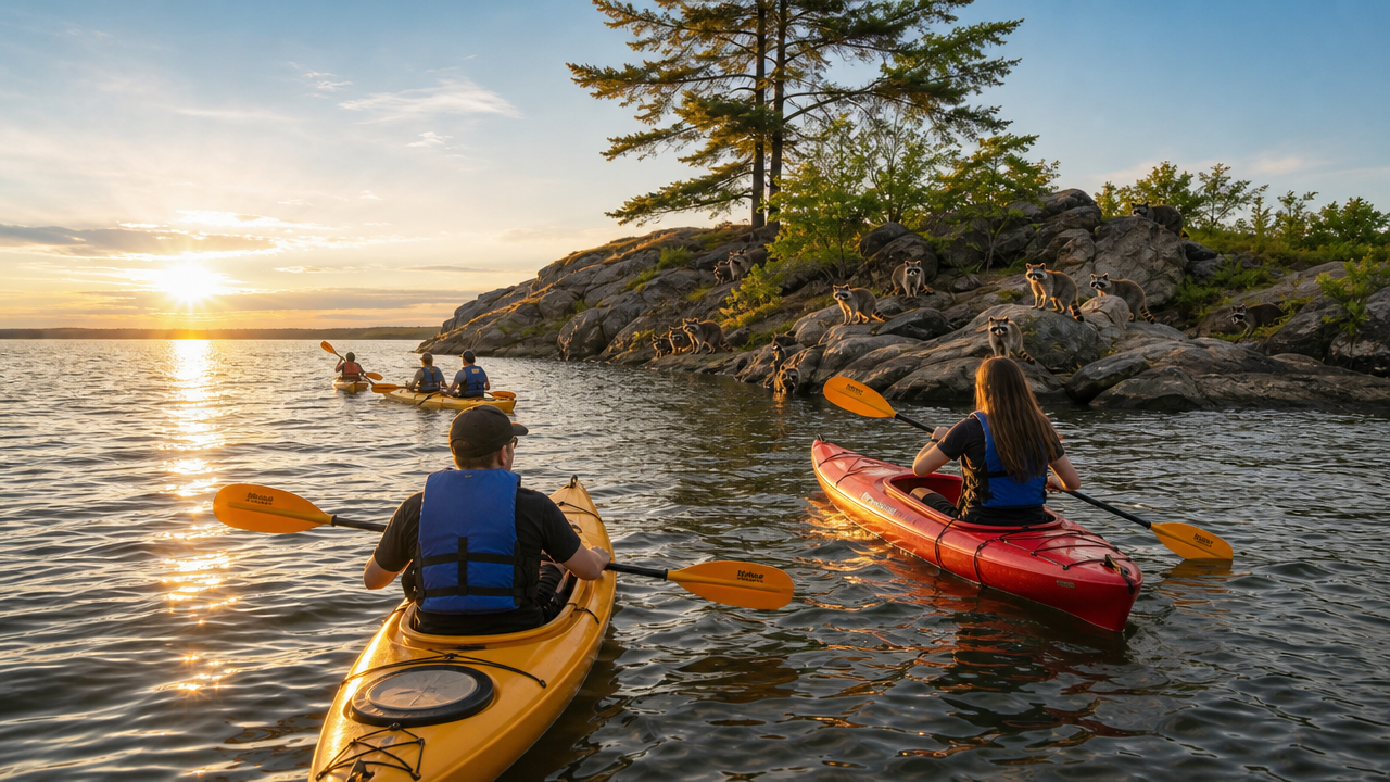 Raccoon Island Kayak Tour