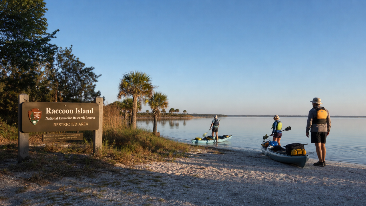 Your experience at Raccoon Island Kayak Tour