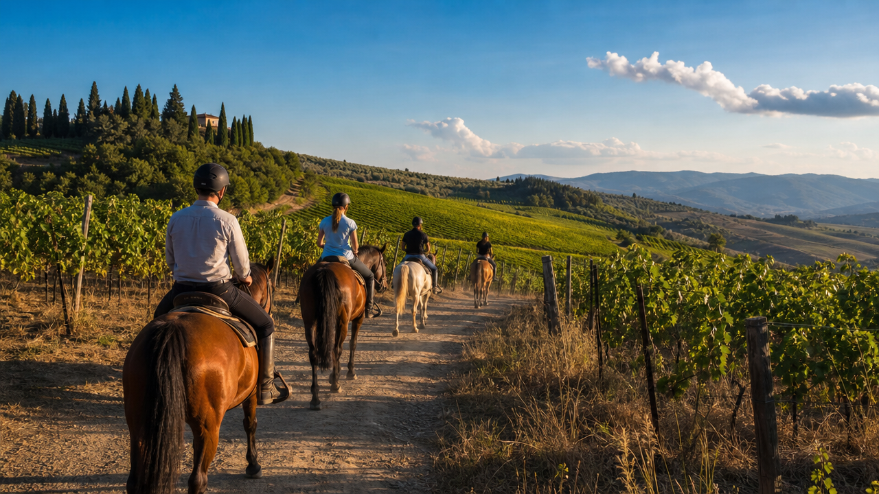 Your experience at Tuscany Horseback Riding