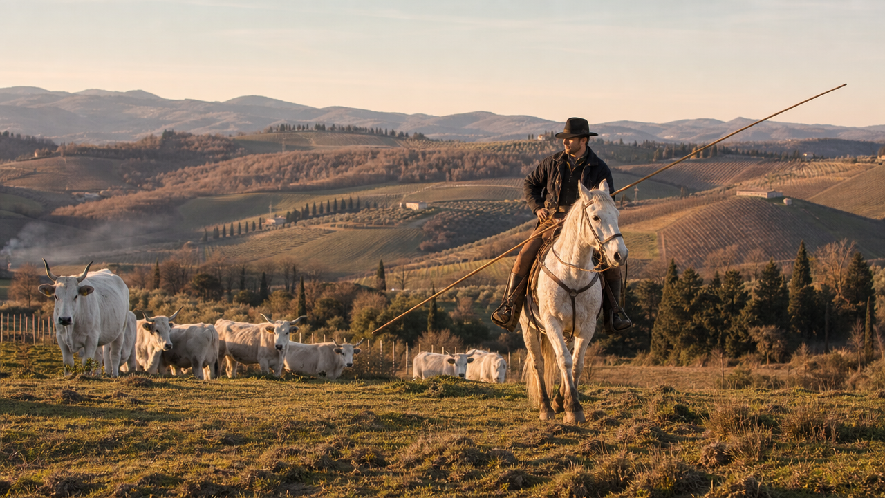 Tuscany Horseback Riding Through Chianti Country