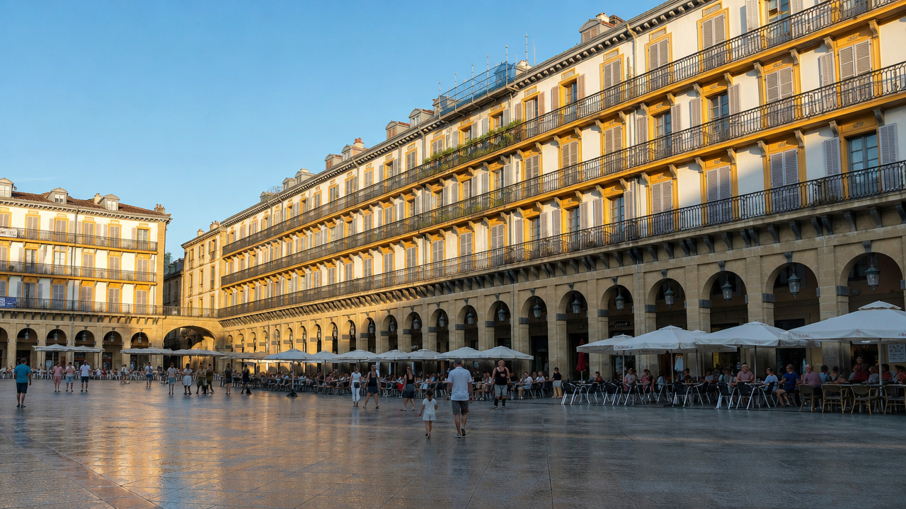 Start at Plaza de la Constitución