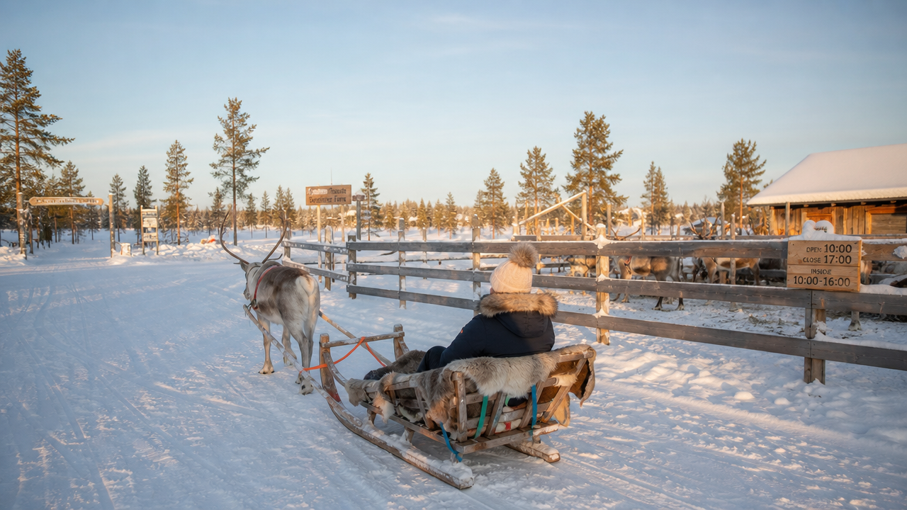 Your experience at Rovaniemi Reindeer Sleigh Ride