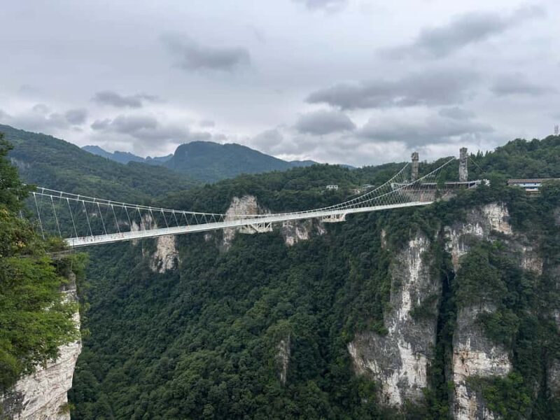 Tianmen Mountain Glass Skywalk Experience