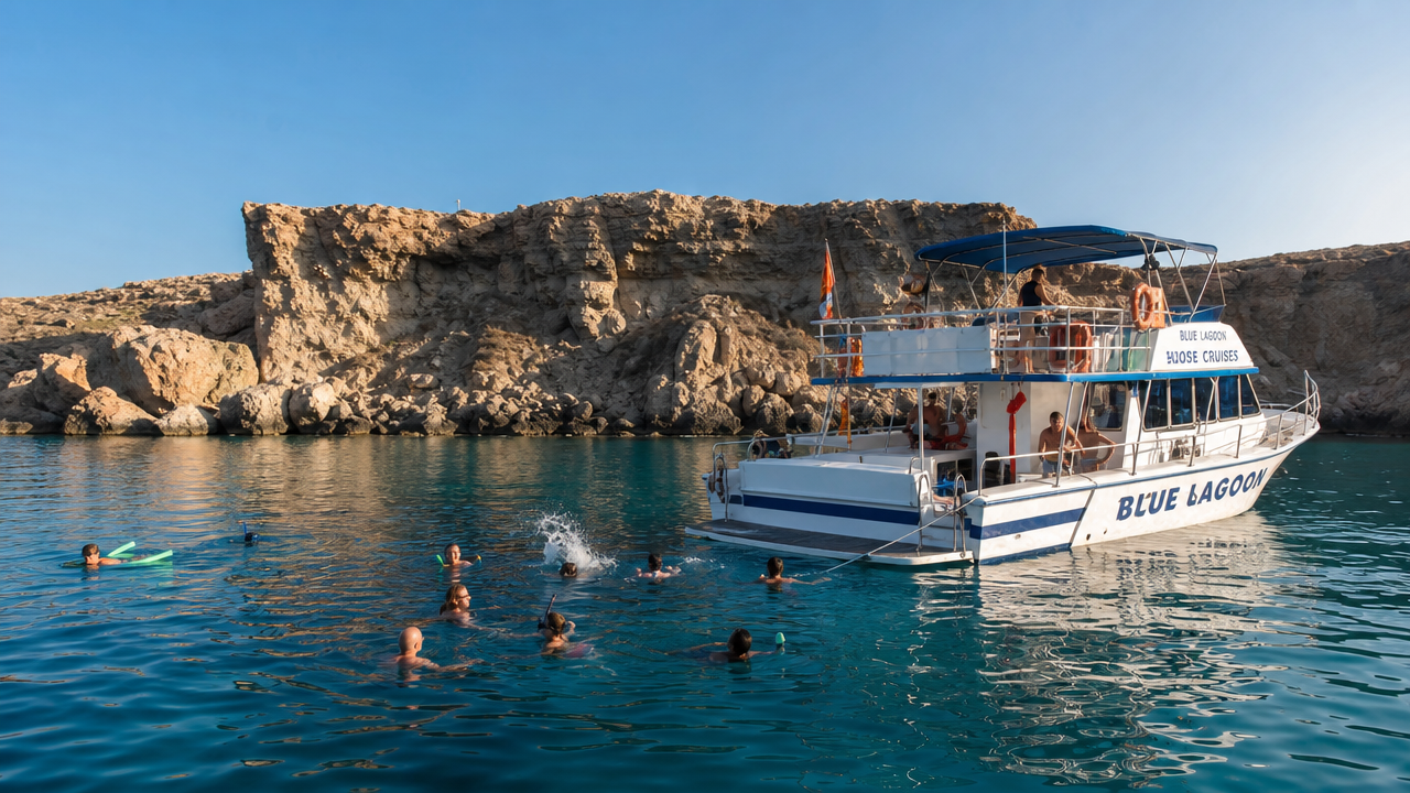Your experience at Paphos Blue Lagoon Boat Trip