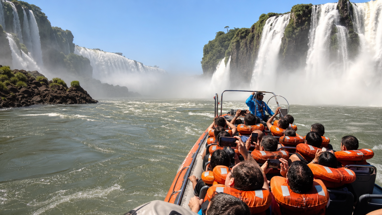 Your experience at Iguazu Falls Boat Tour