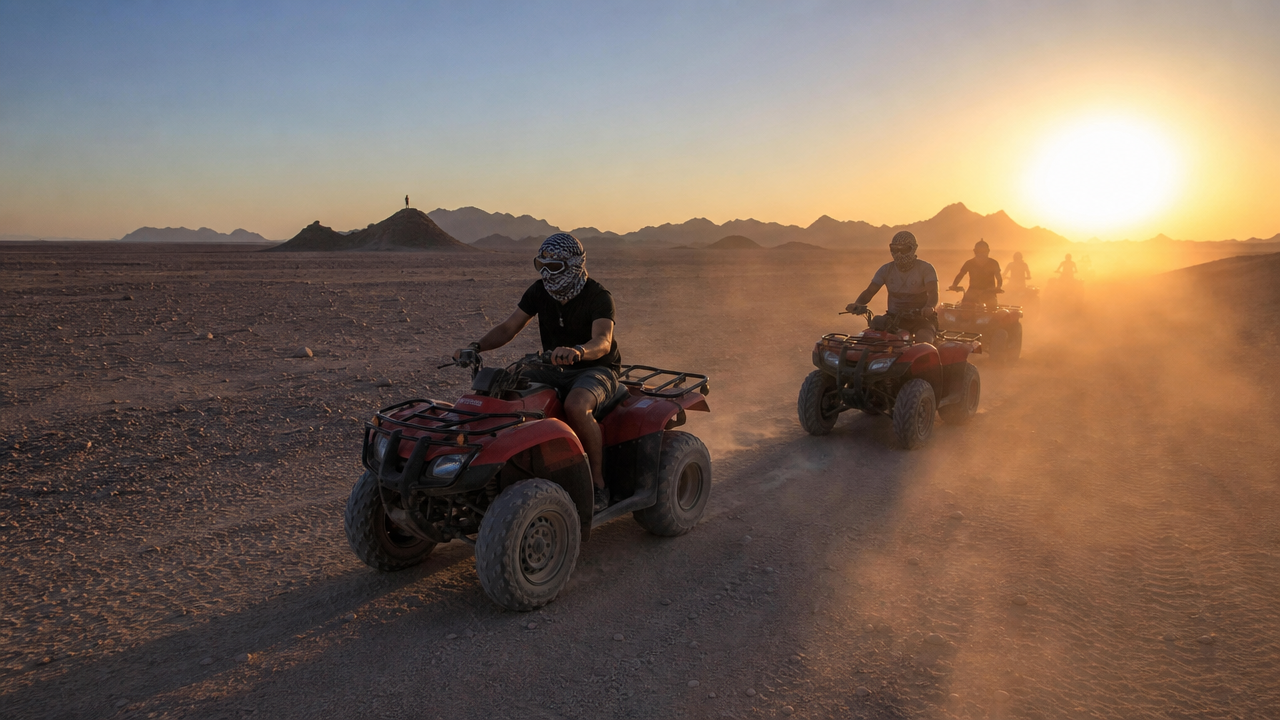 Your experience at Sharm El Sheikh Quad Biking