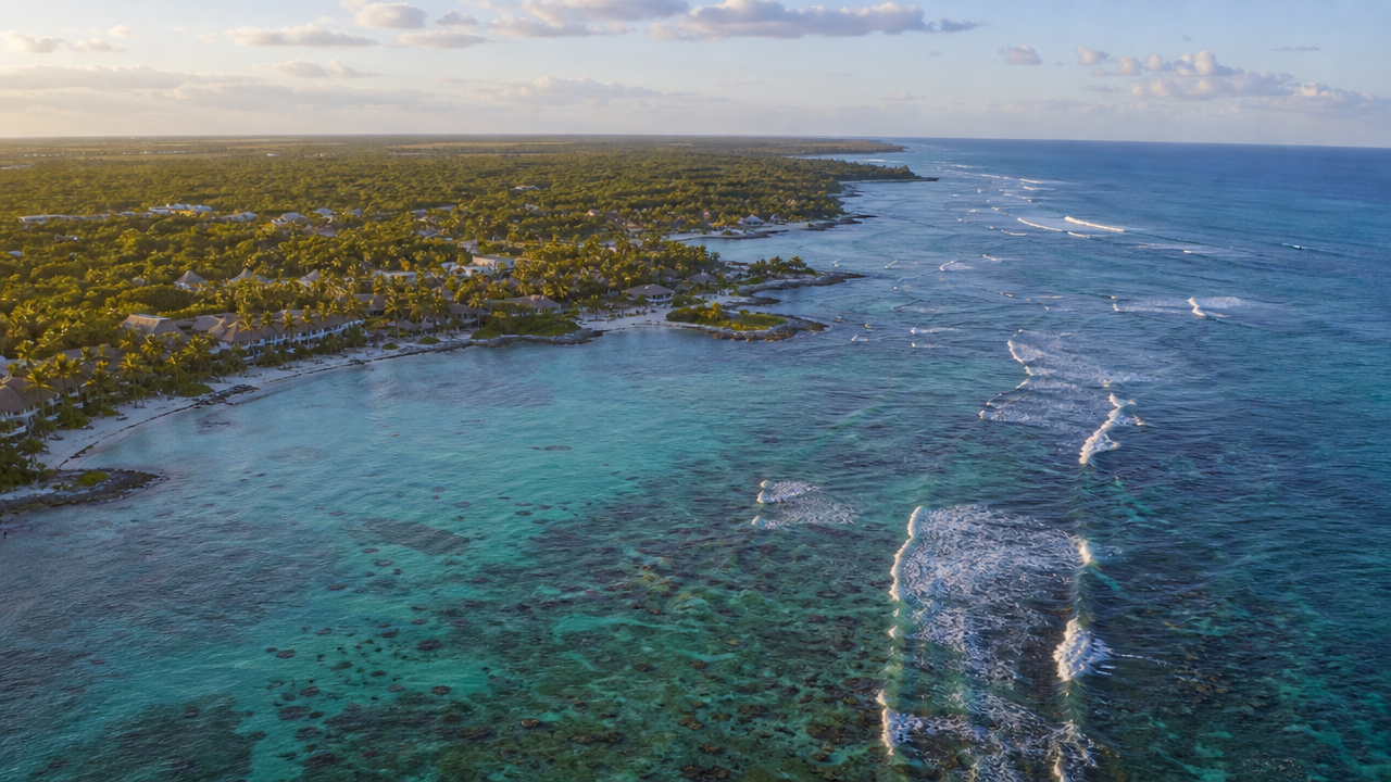 Swim With Turtles Akumal: Bay Overview