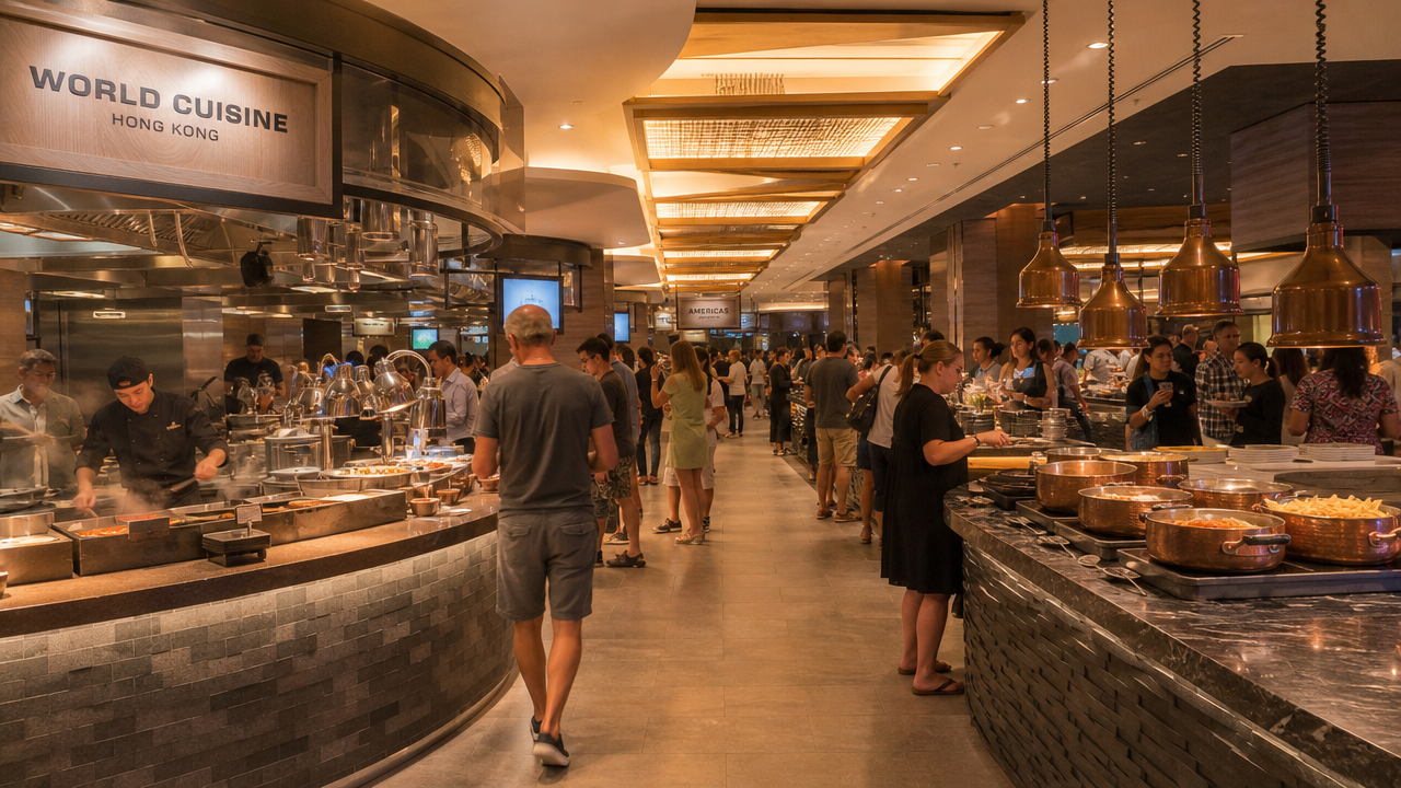 Your experience at Saffron Atlantis Buffet