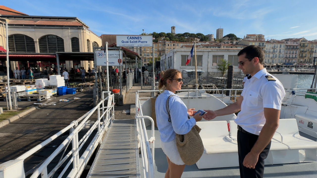 Your experience at Cannes to Saint Tropez Boat